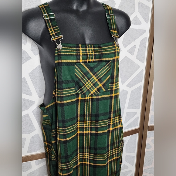 Jolie & Joy by FCT Plaid Jumper Dress | Size 2X - Picture 2 of 9